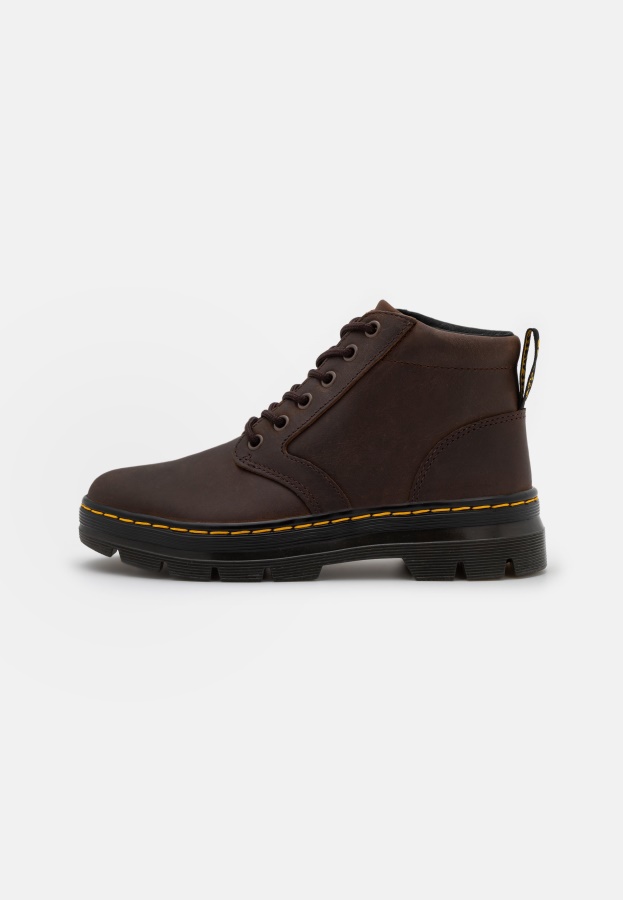 Dark Brown Dr.Martens Bonny Unisex Lace Up Ankle Boots