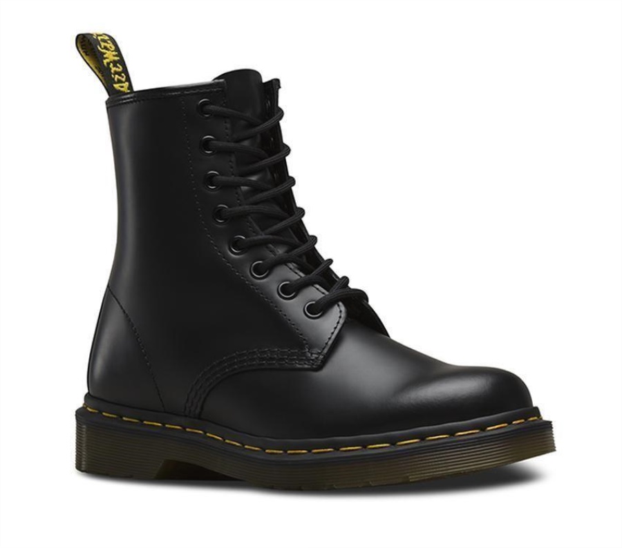Black Smooth Dr.Martens 1460 Smooth