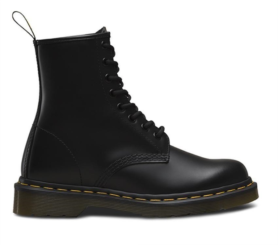 Black Smooth Dr.Martens 1460 Smooth