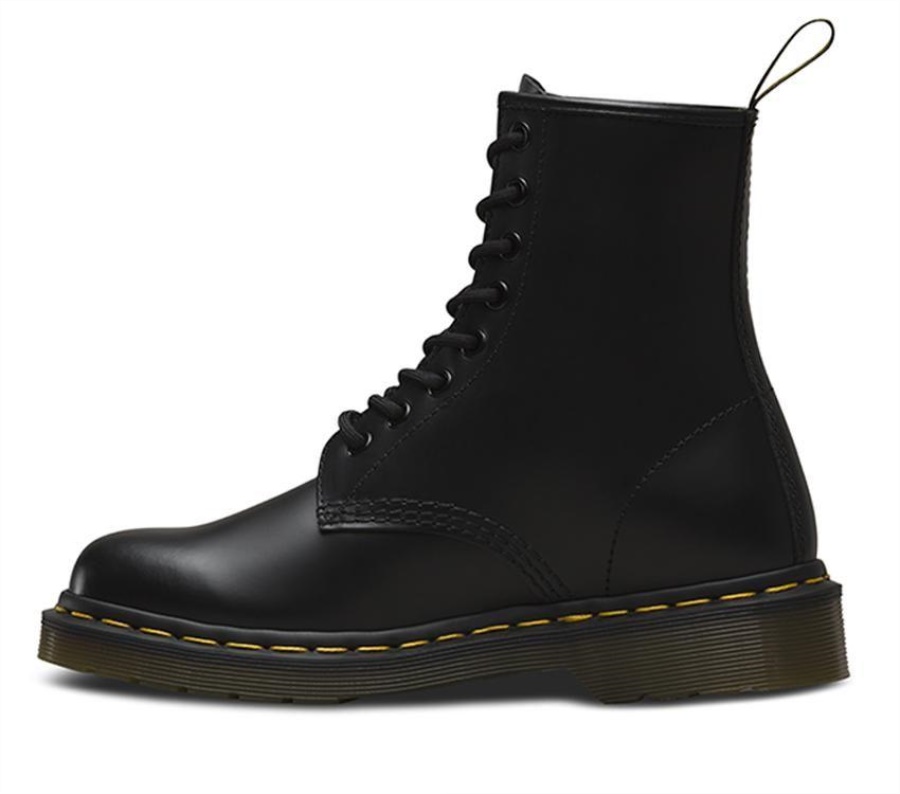 Black Smooth Dr.Martens 1460 Smooth