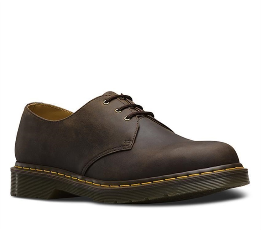 Dark Brown Crazy Horse Dr.Martens 1461 Crazy Horse