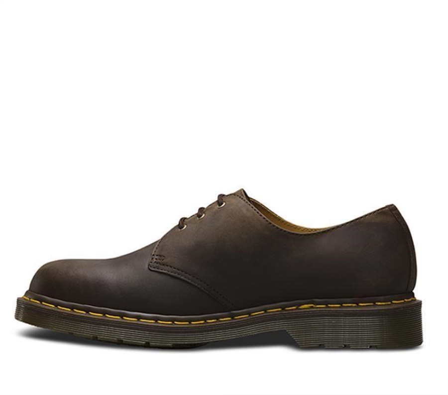 Dark Brown Crazy Horse Dr.Martens 1461 Crazy Horse