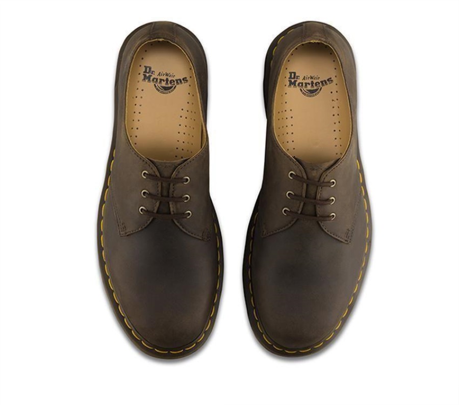Dark Brown Crazy Horse Dr.Martens 1461 Crazy Horse
