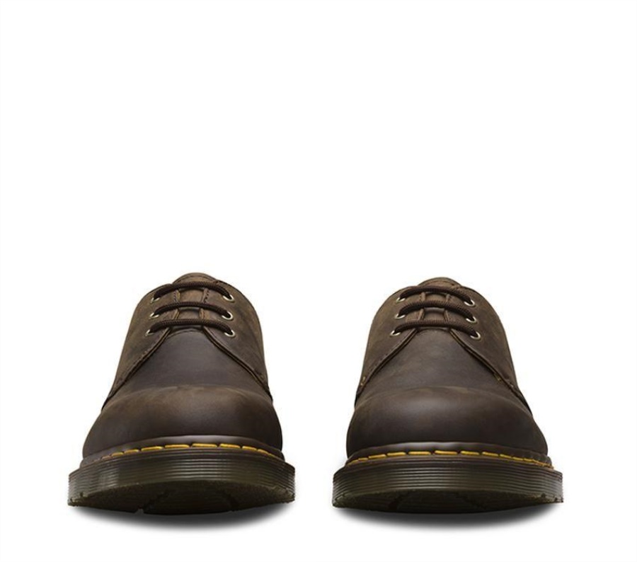 Dark Brown Crazy Horse Dr.Martens 1461 Crazy Horse