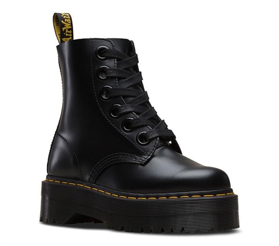 Dr.Martens Molly Black Buttero