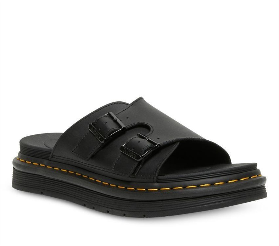 Black Hydro Dr.Martens Dax Slip On Sandal