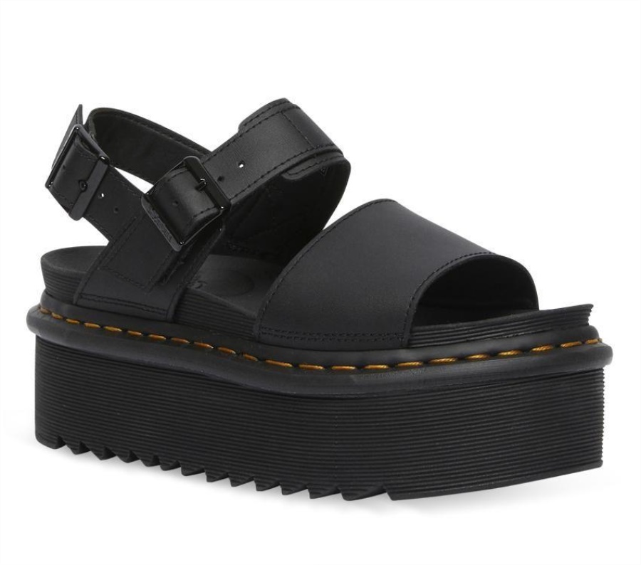 Black Hydro Dr.Martens Voss Quad Sandal