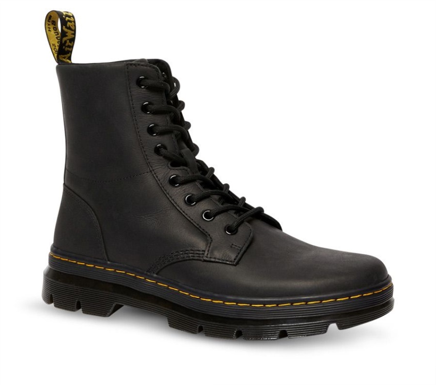 Black Wyoming Dr.Martens Combs Black Wyoming Boot