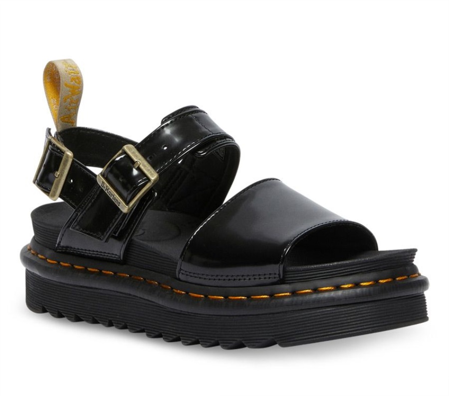 Dr.Martens Vegan Voss Strap Sandal Black