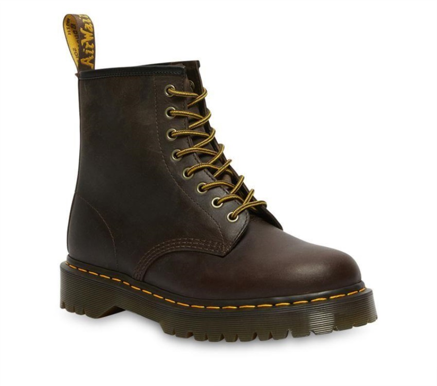 1460 Bex Crazy Horse Dr.Martens Dark Brown Crazy Horse