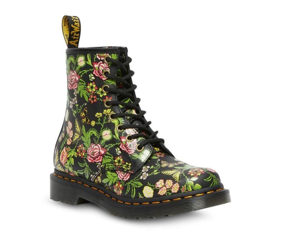 1460 Floral Bloom Dr.Martens Bloom (Black Base)