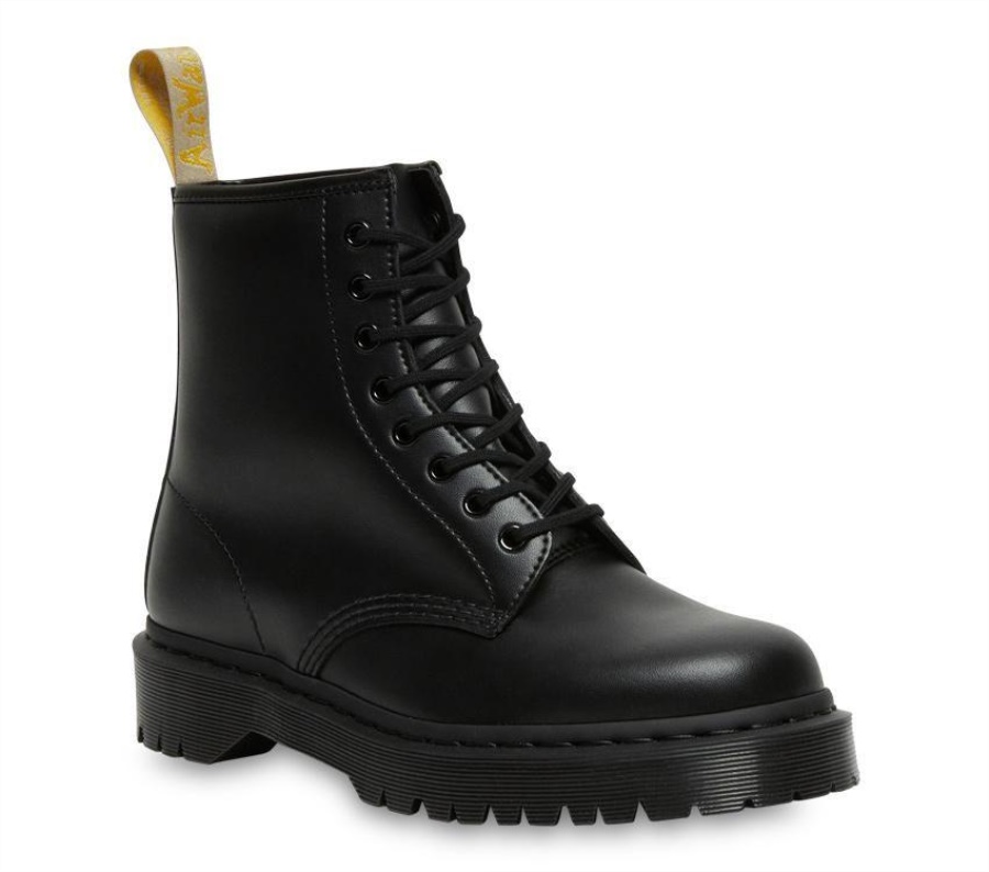 1460 Vegan Bex Mono Dr.Martens Black Felix Rub Off