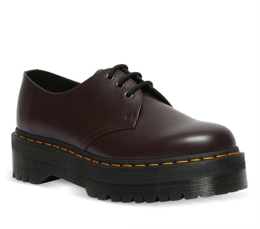 1461 Quad Polished Smooth Dr.Martens Old Oxblood