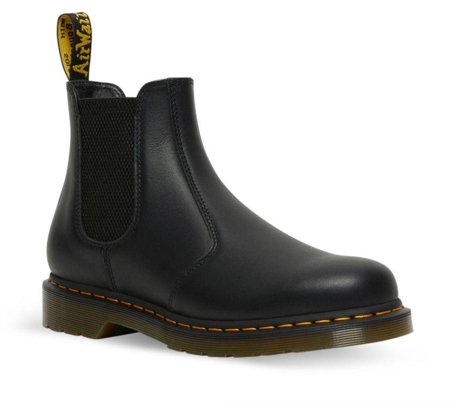 Black Nappa Dr.Martens 2976 Nappa Chelsea Boot