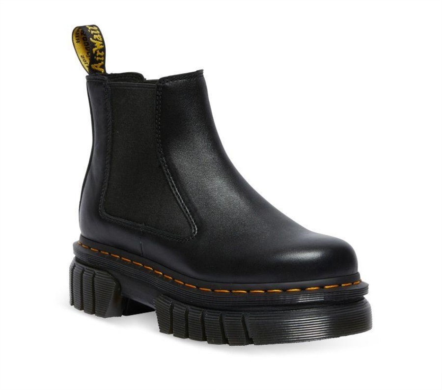 Black Nappa Lux Dr.Martens Audrick Chelsea Boot