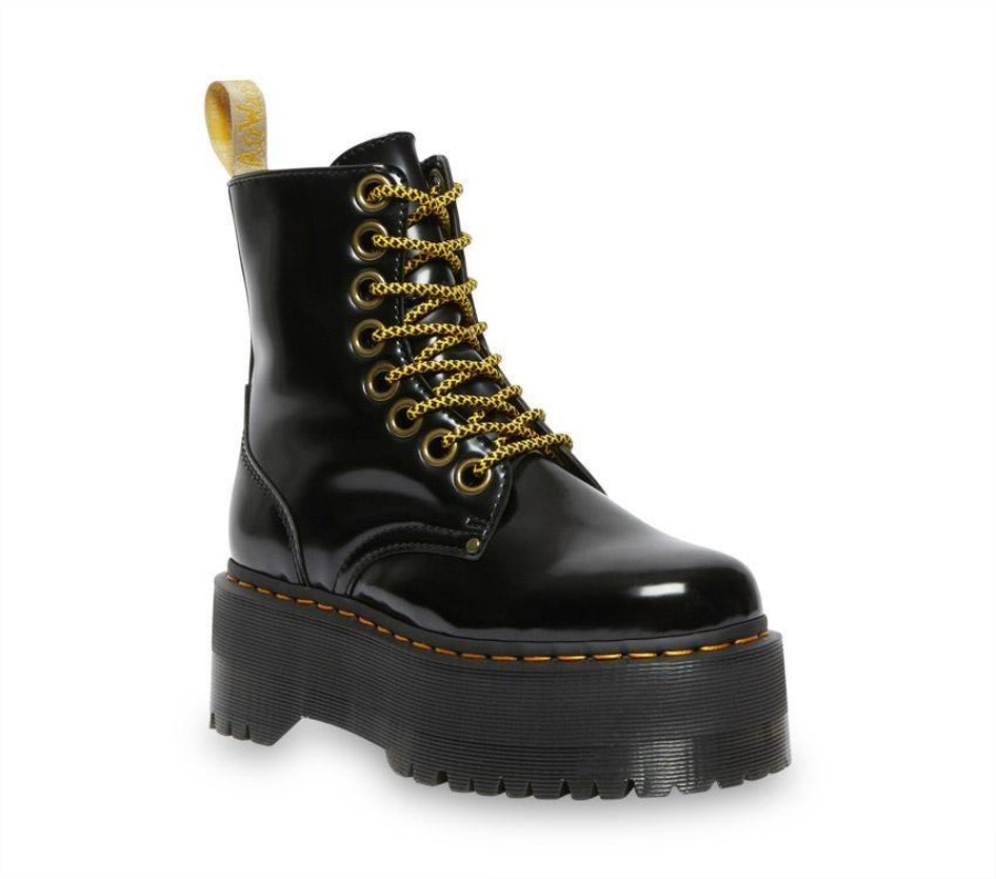 Black Oxford Dr.Martens Vegan Jadon Max