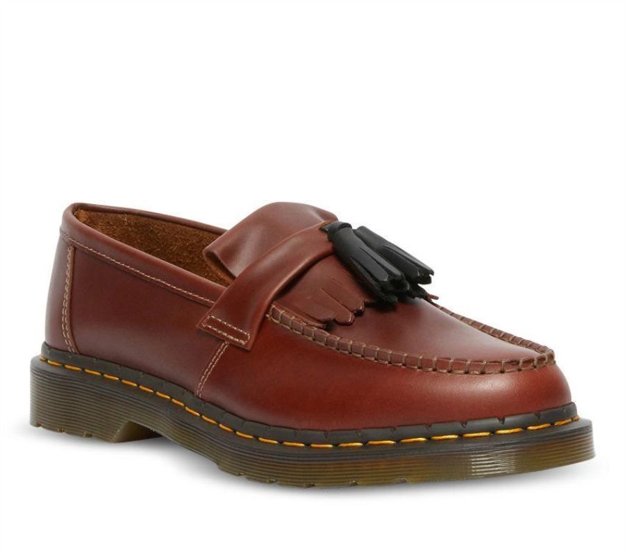Brown Dr.Martens Adrian Tassel Loafer