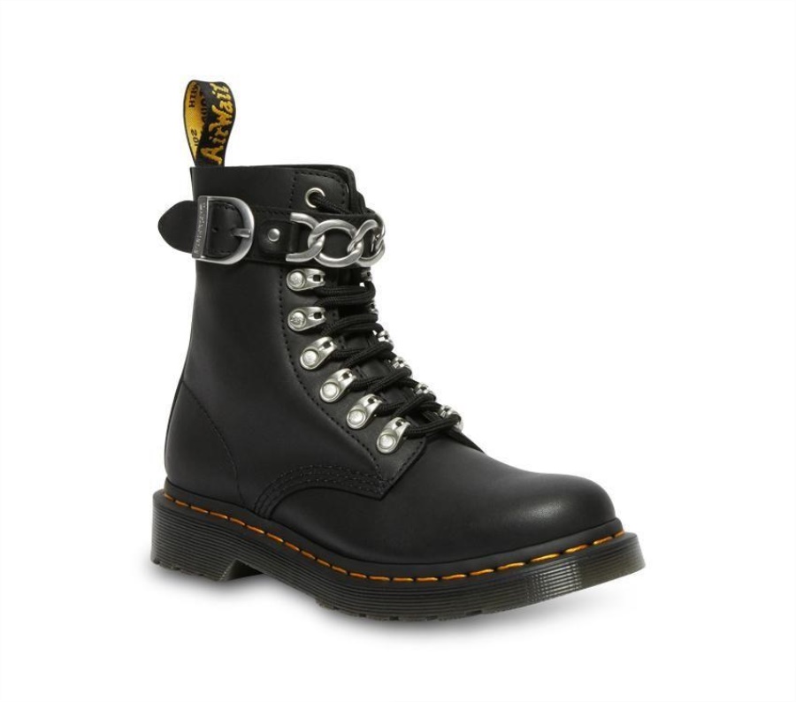Dr.Martens 1460 Pascal Chain Black Sendal