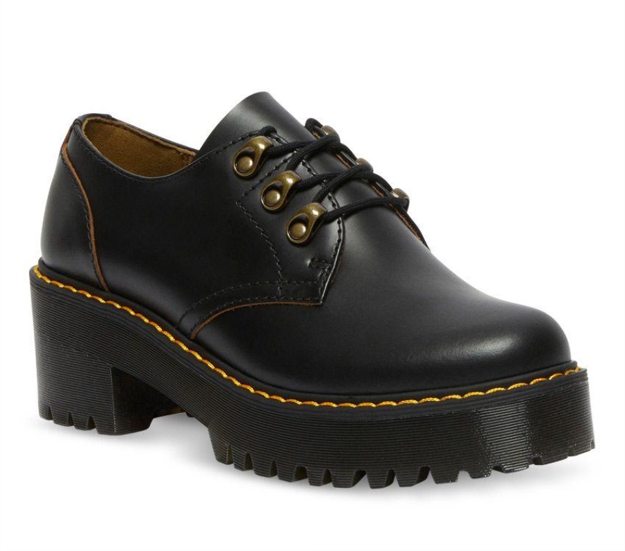 Dr.Martens Leona Lo Vintage Smooth Black Vintage Smooth