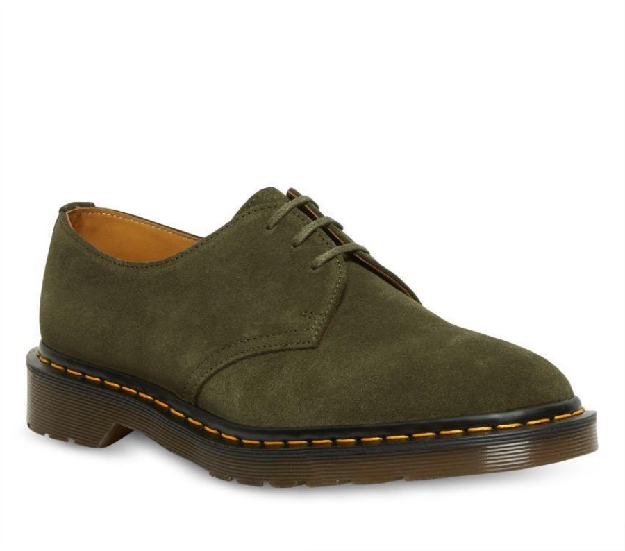 Forest Green Buck Suede