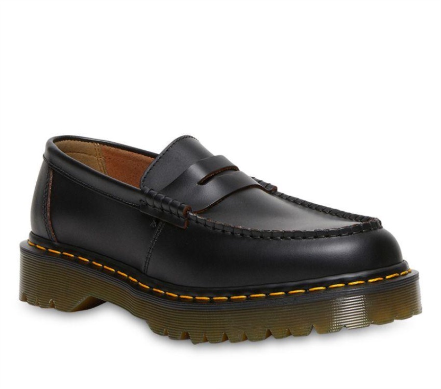 Made In England Penton Bex Loafer Dr.Martens Black Quilon