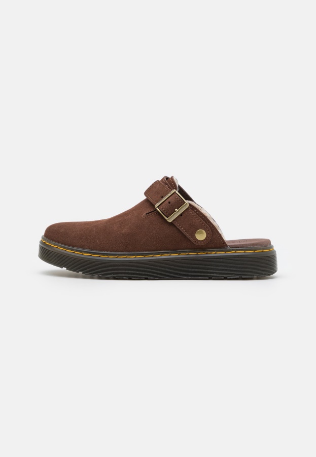 Dark Brown Dr.Martens Carlson Unisex Mules