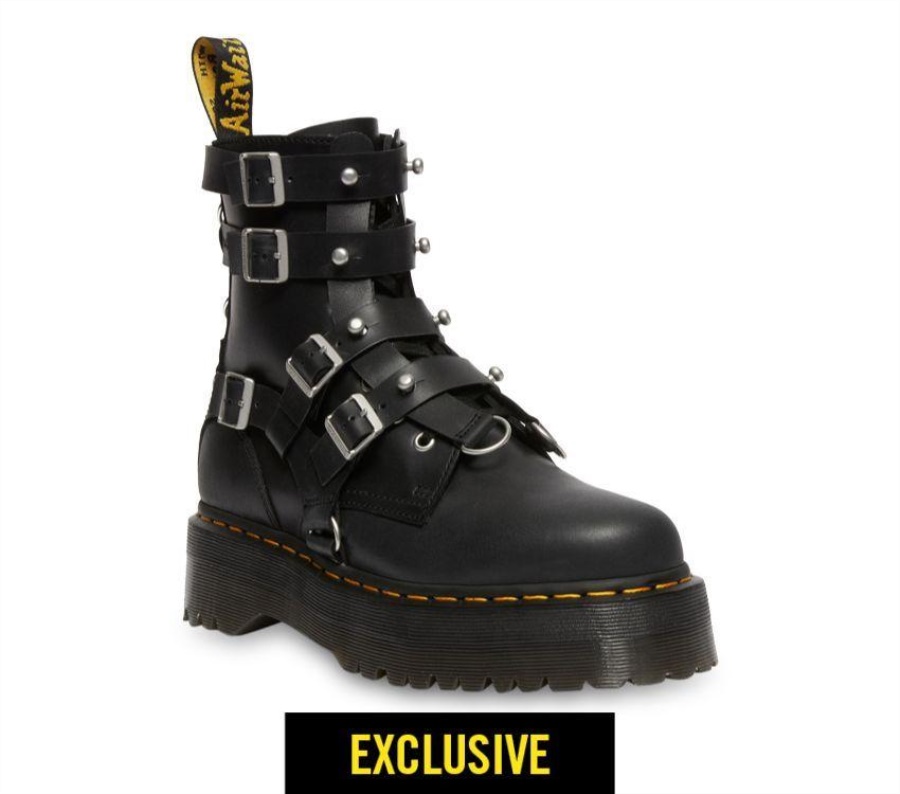 Dr.Martens Jadon Tgf Black Oily Illusion