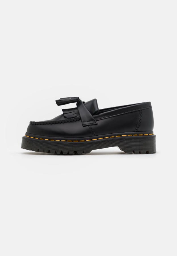 Black Dr.Martens Adrian Bex Smooth Unisex Slip Ons
