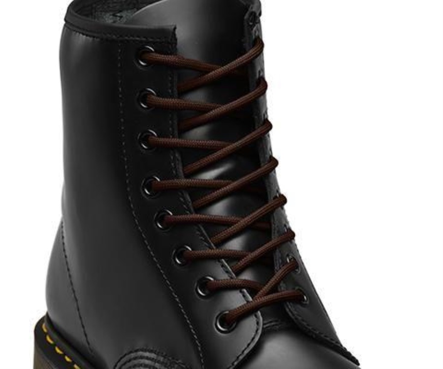 Brown Round Dr.Martens 55 Round Laces (8 10 Eye)