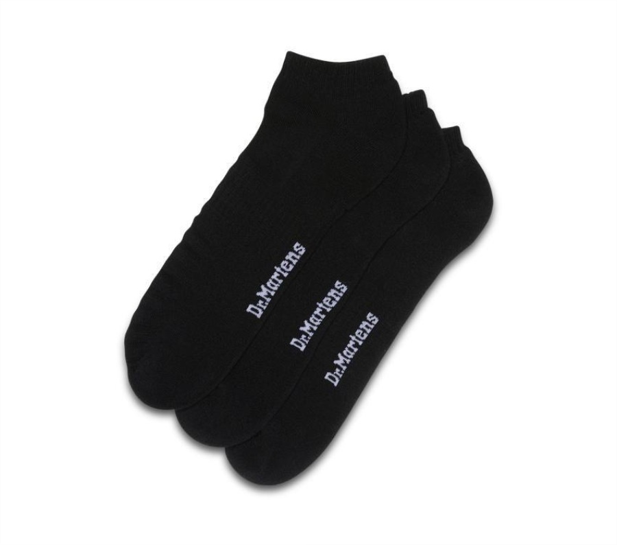 Short Double Doc 3Pk Dr.Martens Black Cotton Blend