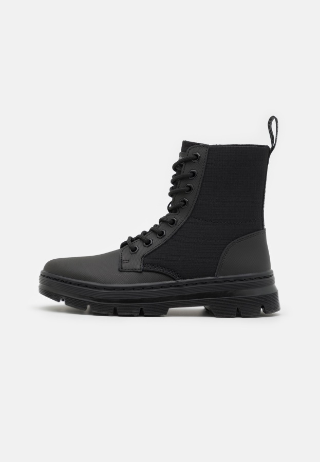 Dr.Martens Combs Ii Unisex Lace Up Ankle Boots Black