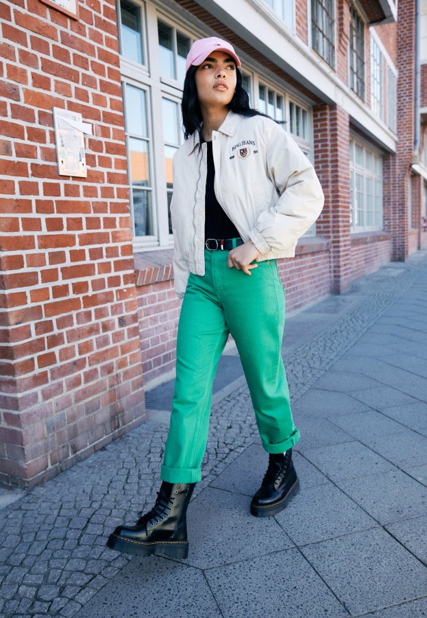 Black Dr.Martens Jadon Hi Platform Ankle Boots