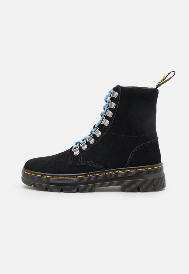 Black Dr.Martens Combs Unisex Lace Up Ankle Boots