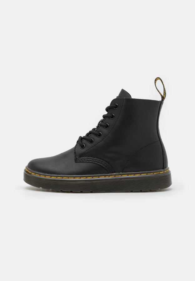 Black Lusso Dr.Martens Thurston Chukka Unisex Lace Up Ankle Boots