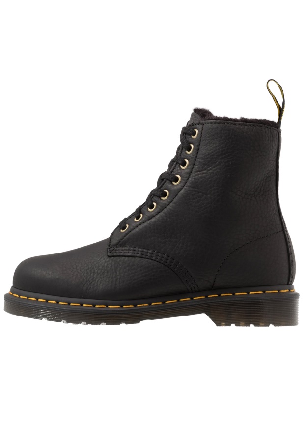 Black Dr.Martens 1460 Pascal Unisex Lace Up Ankle Boots